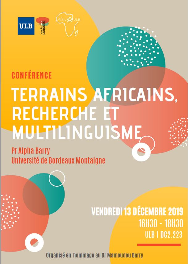2019 12 13 conference Terrains africains